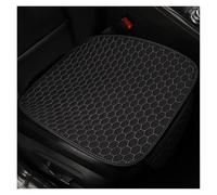 BIISVM Housse Siege Voiture Housse Siège Auto en Lin Coussin Et Tapis pour Ford pour Focus MK2 pour Edge pour Explorer pour Ecosport pour Escape pour Everest(1piece Cushion-Black)