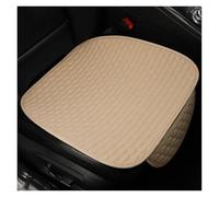 BIISVM Housse Siege Voiture Housse Siège Auto en Lin Coussin Et Tapis pour Ford pour Focus MK2 pour Edge pour Explorer pour Ecosport pour Escape pour Everest(1piece Cushion-Beige)