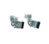 BIISVM Moteur Lève Vitre Pour VW Pour Passat 3B 1996-2005 Kit Réparation Lève-vitre Avant Gauche Droit 3B1837461 3B1837462 Leviers de vitres de voiture(FRONT RIGHT CLIPS)