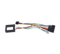 BIISVM pour Peugeot 206 307 2002-2006 Cadre De Radio Façade Autoradio | Faisceau De Câbles Radio Décodeur De Bus CAN, Prise 16 Broches Vers Connecteur ISO, Adaptateur De Câble Android
