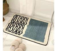 Biitfuu Tapis de Lavage Confortable Rectangulaire Anti-épaissis pour L'entrée, Les Stocks de Tapis en Trouble en humidité pour Les Amateurs de Maison, Matériau Acrylique Doux 40 X 60 Cm (40 * 60 cm)