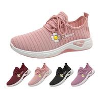 biJerou Bottes Talons Bas pour Femmes Hautes Femmes, Tennis pour la Gym, Baskets Tendance Bottes Hiver Cuir (Red, 39)