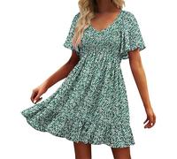 biJerou Robe élégante pour femme - Robe de cocktail sexy en dentelle - Robe de soirée courte - Gris clair - Manches courtes - Robe en tricot - Robe de Noël longue - Robe d'hiver à manches courtes