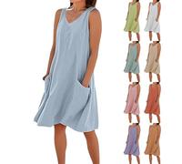 biJerou Robe longue élégante noire pour femme - Robe de cocktail - Grandes tailles - Robe de soirée pour femme - Élégante et tendance - Mini robe sexy en tricot rouge - Robe de Noël - Robe d'hiver