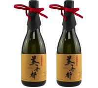 Bijito - Junmai Ginjo - Saké - 14,5% Alcool - Origine : Japon/Honshu - Notes d'épices & prunes - A déguster à température ambiante ou raffraichi - 72 cl (Lot de 2)