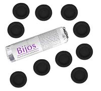 Bijos Pastilles de Charbon de Bois de 50 mm de qualité supérieure en Bois de Bambou à allumage Rapide Accessoire de Fumage