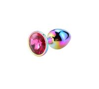 Bijou anal Rosebud Rainbow LARGE Rose
