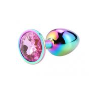 Bijou anal Rosebud Rainbow LARGE rose clair