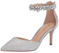 Bijou Badgley Mischka, Argent (Paillettes argentées), 40 EU