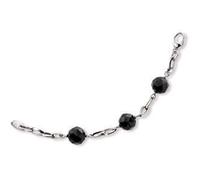 Morellato - SCU11 - Black&White - Bracelet Femme - Acier Inoxydable - Agate - Noir - 20.8 cm
