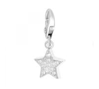 Bijou charm - So Charm - Étoile - Cristaux SWAROVSKI - Plaqué or - Mixte