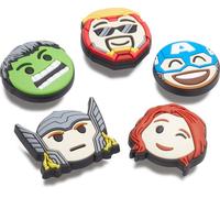 Bijou de chaussure Crocs - JIB48 - 5-pack Marvel Jibbitz Shoe Charms Breloques de Chaussure Mixte