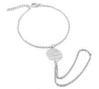 Bijou de main pour femme - Acier 316 argenté - La Réunion
