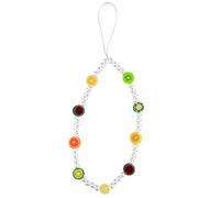 Bijou de Téléphone 25 cm Perles Fruitées Pratique Multicolore