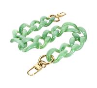 Bijou de Téléphone Chaîne Grosse Maille 45cm Vert Jade