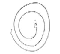 Bijou de Téléphone Chaîne Maille Serpent Solide 110cm argentée