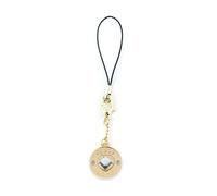 Bijou de telephone - pendentif de telephone Guess GUCPMHGLD Bracelet de téléphone en forme de cur avec strass, Métal