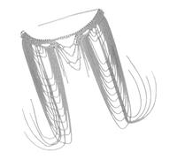 Bijou d'épaule en alliage léger en cristal Chaîne de corps élégante réglable Parfait pour les danses et les occasions formelles Bijou d'épaule de mariage élégant pour femme, taille unique, Comme