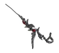 Bijou d'oreille en forme de corbeau au design unique - Accessoire de mode pour ceux qui embrassent le noir et le doux, l'esthétique, sombre et cool