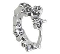Bijou d'oreille masculin avec croix d'inspiration punk en alliage robuste portable pour les amateurs de streetwear rétro, M, Métal, Non