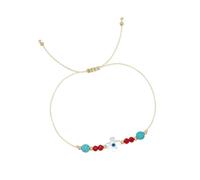 Bijou tendance religieux mauvais œil perles coquillage naturel cristal bijoux chaîne accessoire pour femme homme cadeau religieux charme religieux, taille unique, Comme décrit