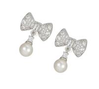 Bijoux à pince d ' oreille en perles pendantes à la mode pour écouteurs sans fil FreeClip 1/2, breloque à Clip, Option Double couleur, décor d ' écouteurs pour étudiants