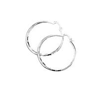 Bijoux avec motif de cercle géométrique plaqué grand cercle boucles d'oreilles à la mode et Popo