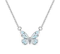Bijoux avec un Design de Papillon Acier Au Titane Phosphorescent Dans Le