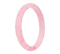 Bijoux Bagues Bijoux Anneau en Silicone à paillettes étroites de 2.7mm, pour Couples, accessoires à main, anneau pour hommes et femmes Nettoyeur Anneaux (Pink, B)