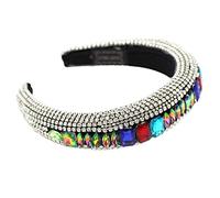 Bijoux Bandana Cristal Éponge Rembourré Cheveux Hoop Bandeau pour Lavage Visage
