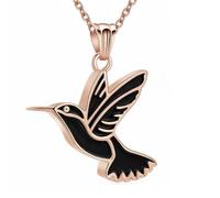 Bijoux commémoratifs flexibles pour cendres de crémation d ' animaux de compagnie avec d ' oiseau résistant à l ' usure Charme de compartiment privé Trésor de cendres d ' animaux résistant à l ' usure
