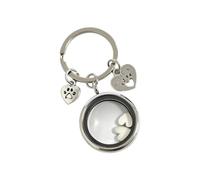 Bijoux commémoratifs pour animaux de compagnie, collier médaillon rond ouvert pour préserver les poils de chien et de chat en alliage de Zinc, pendentif traditionnel pour poils d ' animaux, bijoux de