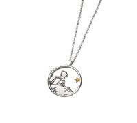 Bijoux créatifs de la Mode Petit Prince et le Renard Collier Couple Chaîne clavicule Pendentif Couple Cadeau pour Fêtes Accessoires de Mariée Pratique Design