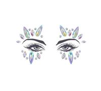 Bijoux cristal pour le visage moonlight