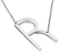 Bijoux d'anniversaire de mariage de la Saint-Valentin de la mode des femmes 26 collier avec pendentif en forme de lettre anglaise bijoux pour les fêtes cadeau, cadeau pour les femmes, collier pour