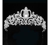 Bijoux de cheveux diadèmes de couronne pour femmes, diadème de mariage en cristal, couronnes de diadème de mariée, bandeau, accessoires de tête, diadème de mariée de princesse pour femmes et filles