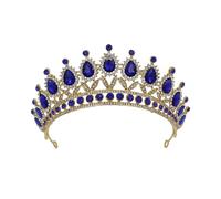 Bijoux de cheveux diadèmes de couronne pour femmes, diadèmes et couronnes de mariage vintage, accessoires de bijoux de tête de mariée, diadème, concours de beauté, cheveux de mariée (D 7)