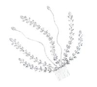 Bijoux de cheveux en cristal étincelant pour mariée - Accessoire de cheveux fait à la main