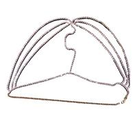 Bijoux de Cheveux Pour Femme,Accessoire Cheveux Ma Chaînes de tête à plusieurs niveaux for femmes, bijoux de visage, voile de cristal scintillant, fête d'Halloween, cadeau de carnaval(Gold Face Chian)