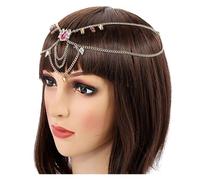 Bijoux de Cheveux pour Femme,Accessoire Cheveux Ma Chaînes de tête, Accessoires de Mariage Exotiques, Serre-tête, Bijoux for Cheveux, Cadeau(0216)
