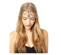 Bijoux de Cheveux pour Femme,Accessoire Cheveux Ma Chaînes de tête, Accessoires de Mariage Exotiques, Serre-tête, Bijoux for Cheveux, Cadeau(0148)