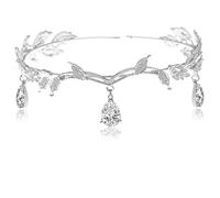 Bijoux de Cheveux Pour Femme,Accessoire Cheveux Ma Épingles à cheveux en forme de branche de feuille, couronne, diadème, bandeau, accessoires for cheveux for femmes, coiffure de mariage, bijoux de mar