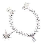 Bijoux de Cheveux Pour Femme,Accessoire Cheveux Ma Serre-tête de mariage en strass for femme, diadème de mariée, accessoires for cheveux, pièce de tête avec peignes, HP466(HP465-G)