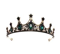 Bijoux de cheveux Tiaras de couronne pour femmes femmes baroque cristal couronne tiara vintage hingestone couronnes diadèmes bandeaux de mariée accessoires de cheveux de mariage bijoux de mode