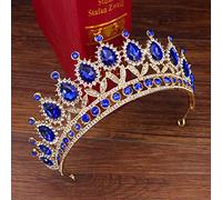 Bijoux de cheveux Tiaras de couronne pour femmes Tiaras en cristal de couleur argent