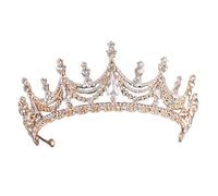 Bijoux de cheveux Tiaras de couronne pour femmes Tiaras en cristal de luxe de couleur argent