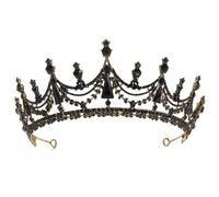 Bijoux de cheveux Tiaras de la couronne pour femmes Tiaras en cristal de luxe de couleur argentée et couronnes Rigiane princesse Prom Crown Tiara Diadem Bandband pour femmes bijoux de cheveux de