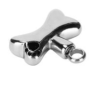 Bijoux de Crémation pour Animaux de Compagnie, Pendentif imprimé Patte de Chien Résistant à la Sueur, Ouvrable pour Chérir Les Souvenirs, Cadeau Commémoratif en Acier Inoxydable