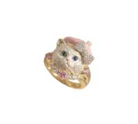 Bijoux de déclaration de tête taille 6 avec accent de ruban en | Détail de pierre pour un usage et un partage quotidiens, bijoux accessoires doux pour une utilisation quotidienne