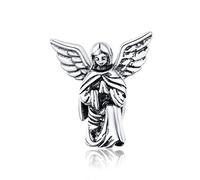 Bijoux de filles Love Heart charme 925 Sterling Feather Cross Charms for Bracelets Accessoires